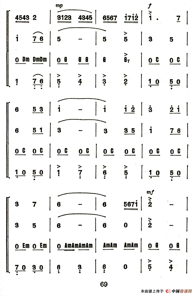 红星歌（合奏）